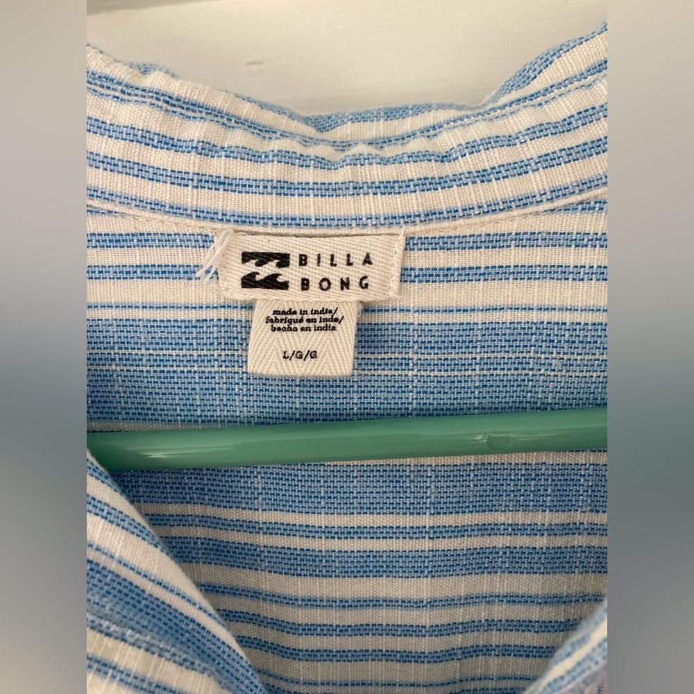 Billabong | In The Tide Oversized Button-Down Shirt Size Large - Picture 8 of 11
